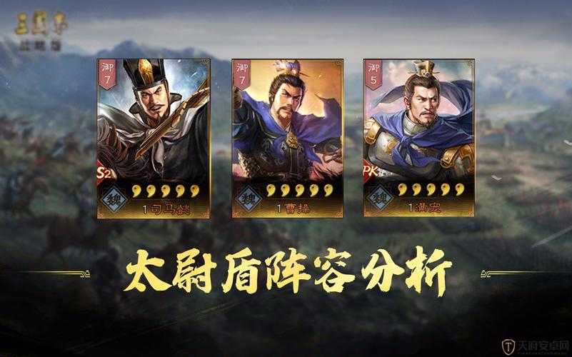 三国志战略版策划揭秘，多维度策略助你巧妙克制太尉盾的防御